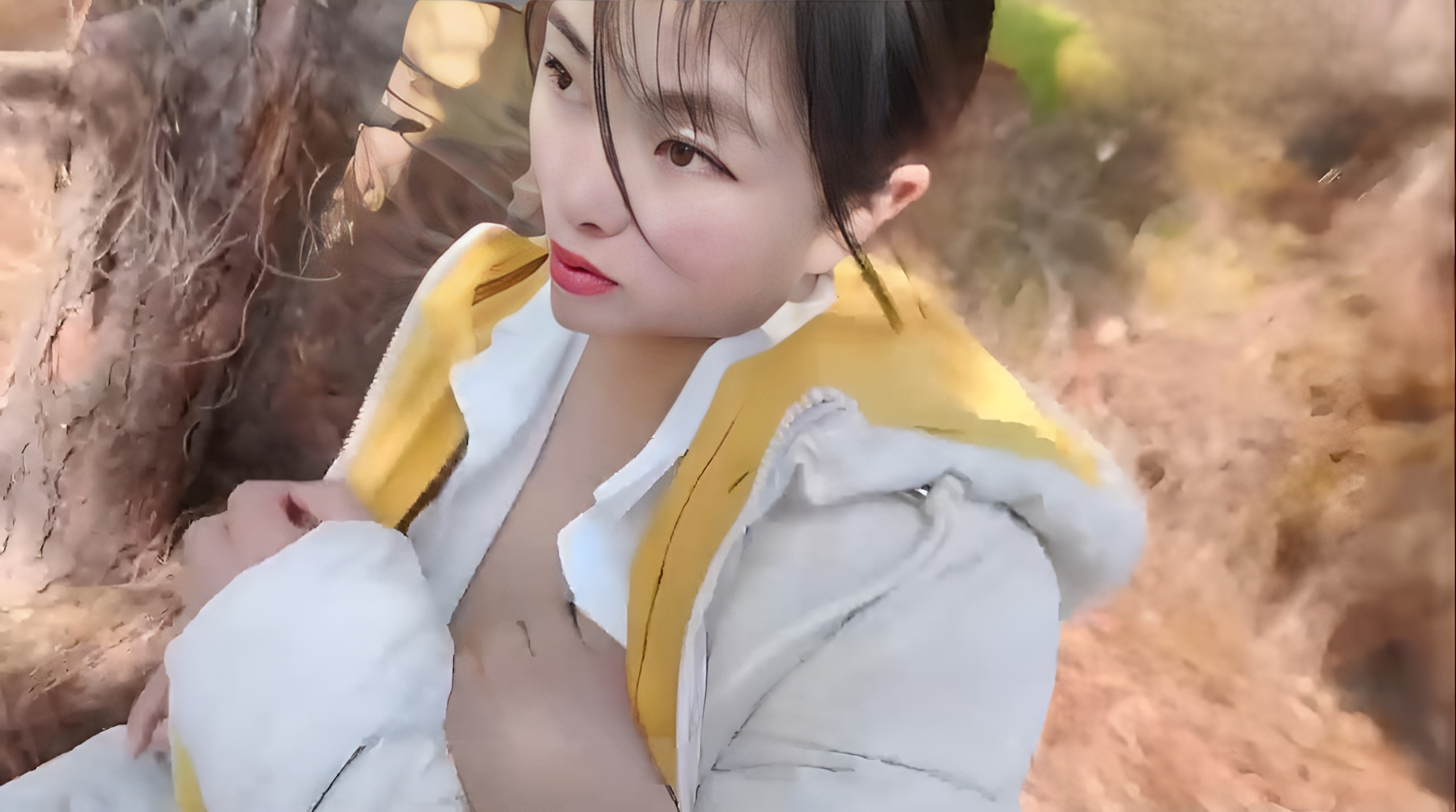 LLS-146 Take me into the woods to massage your breasts