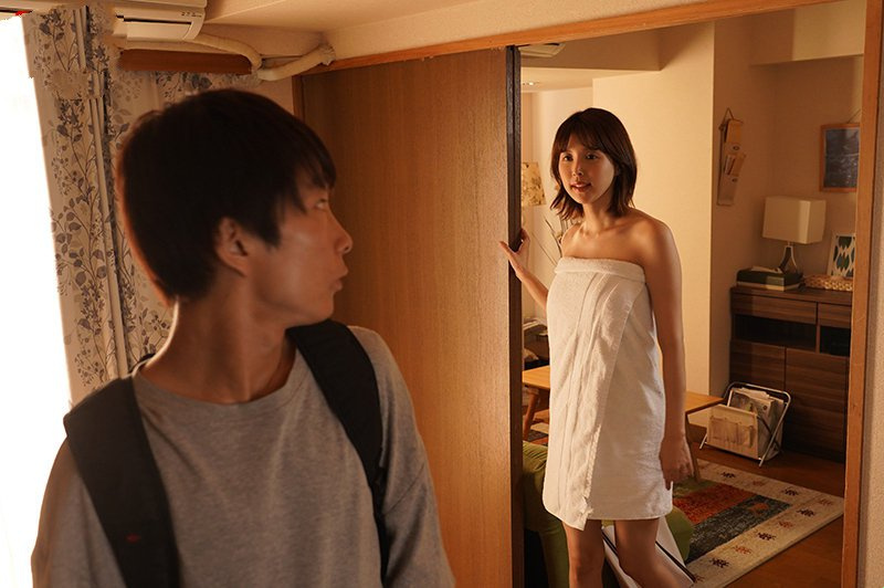 Having sex with Tsukasa Aoi's lover's horny younger sister